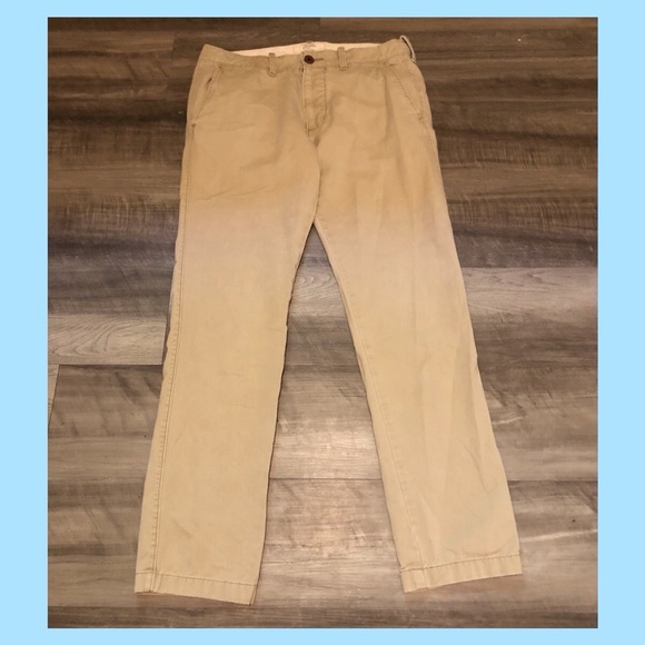 Hollister Other - Hollister Khaki colored slim straight jeans.